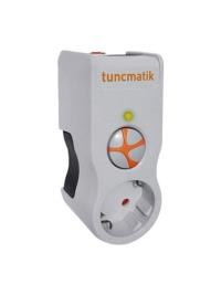TUNCMATIK TSK19019 Enerji Koruma Prizi 1050 Joule Tekli Beyaz  akım koruma